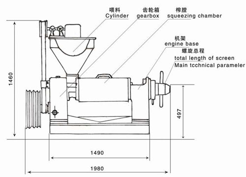 榨油機結構